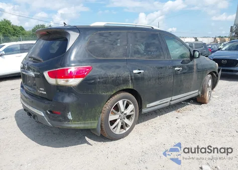 2013 Nissan Pathfinder Platinum from USA, damaged, VIN 5N1AR2MM4DC610342